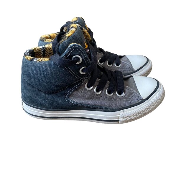 CONVERSE All Star Chuck Taylor High Top Sneakers Shoes Junior Size 12 Padded - Picture 3 of 7